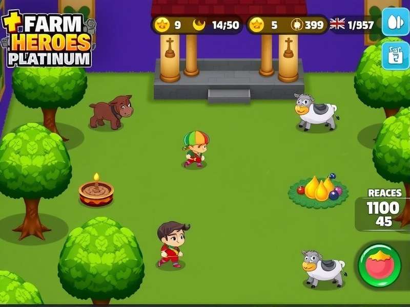 Farm Heroes Platinum Gameplay Screenshot